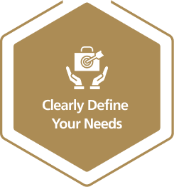 Clearly Define Your Needs Icon