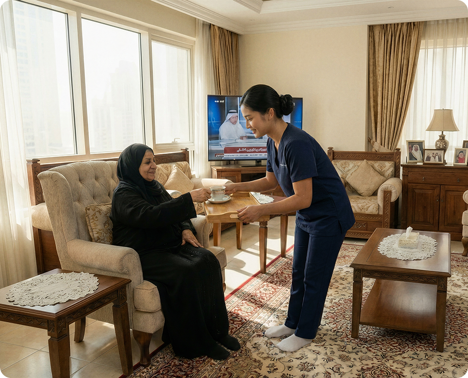 Full Time Live In Maids In Dubai - Imdad Center