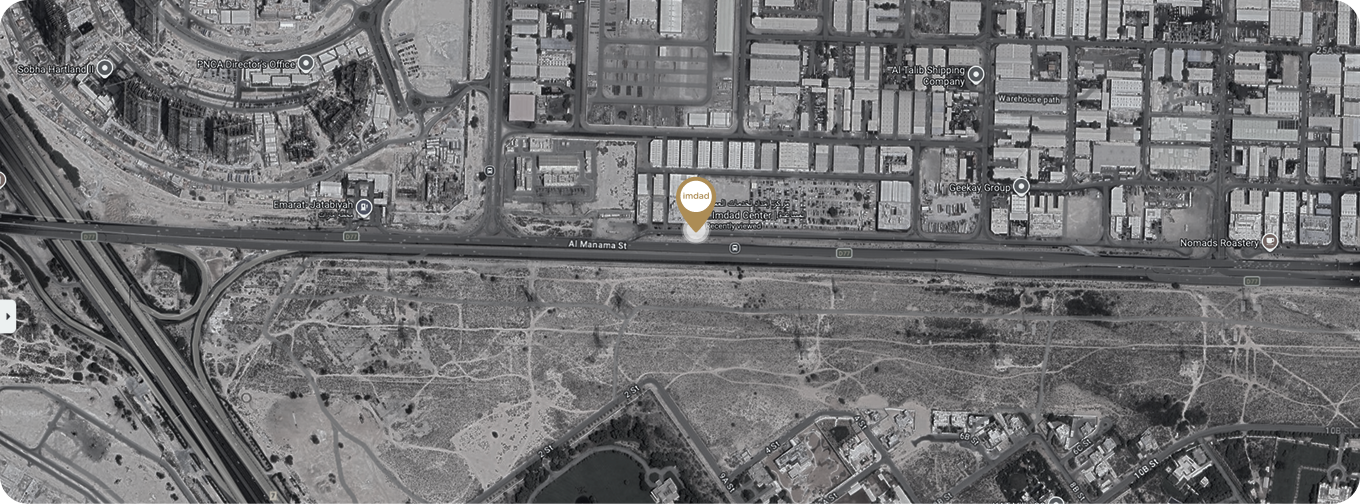 Office Location Map – Imdad Center